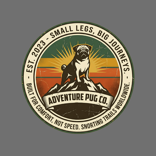 Adventure Pug Co Small Legs Big Journeys product