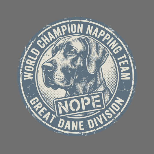World Champion Napping Team Great Dane Division Shirt