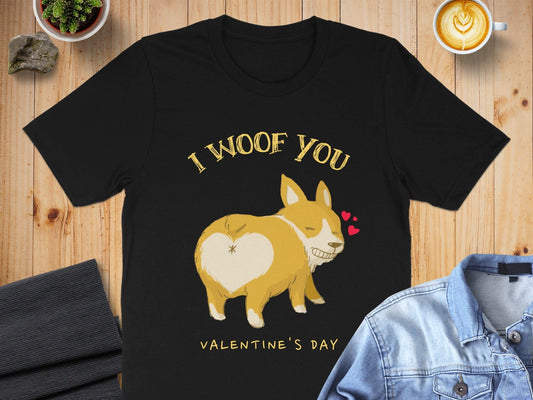 I Woof You Valentine's Day Graphic Tee
