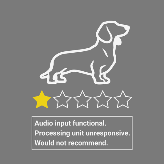 Low Rated Dog Shaped Electronic Product Review
