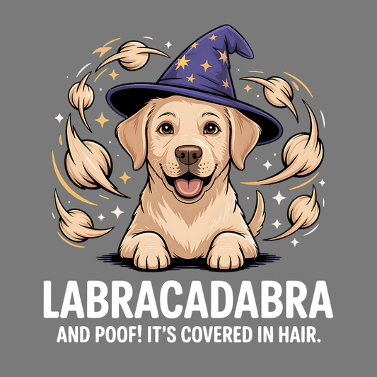 Labracadabra and Poof It's Covered in Hair product