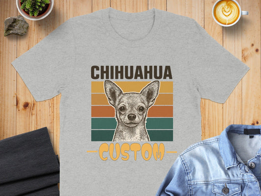 Custom Chihuahua Design T-Shirt for Pet Lovers