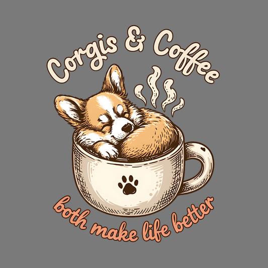 Corgis and Coffee Both Make Life Better product