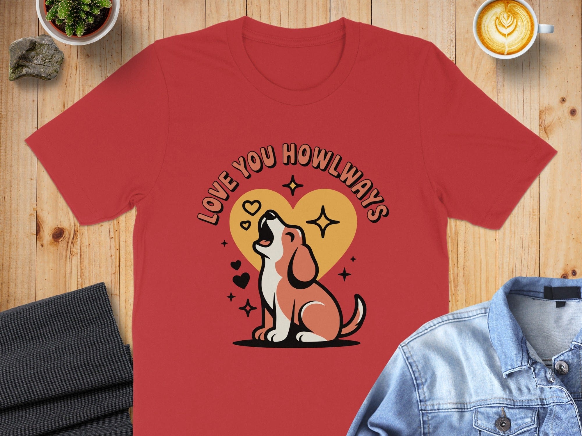 Love You Howlways Dog Shirt Valentine's Day Gift