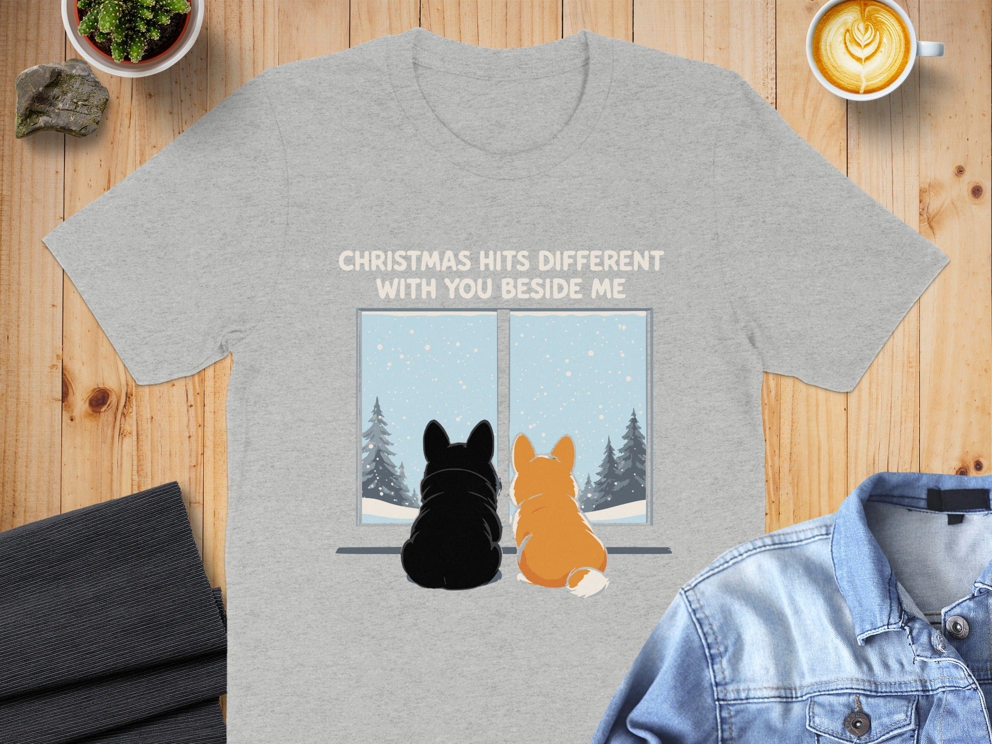 Christmas Hits Different With You Beside Me Shirt