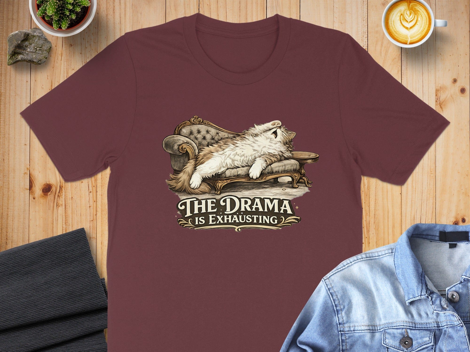 The Drama is Exhausting Graphic T-Shirt
