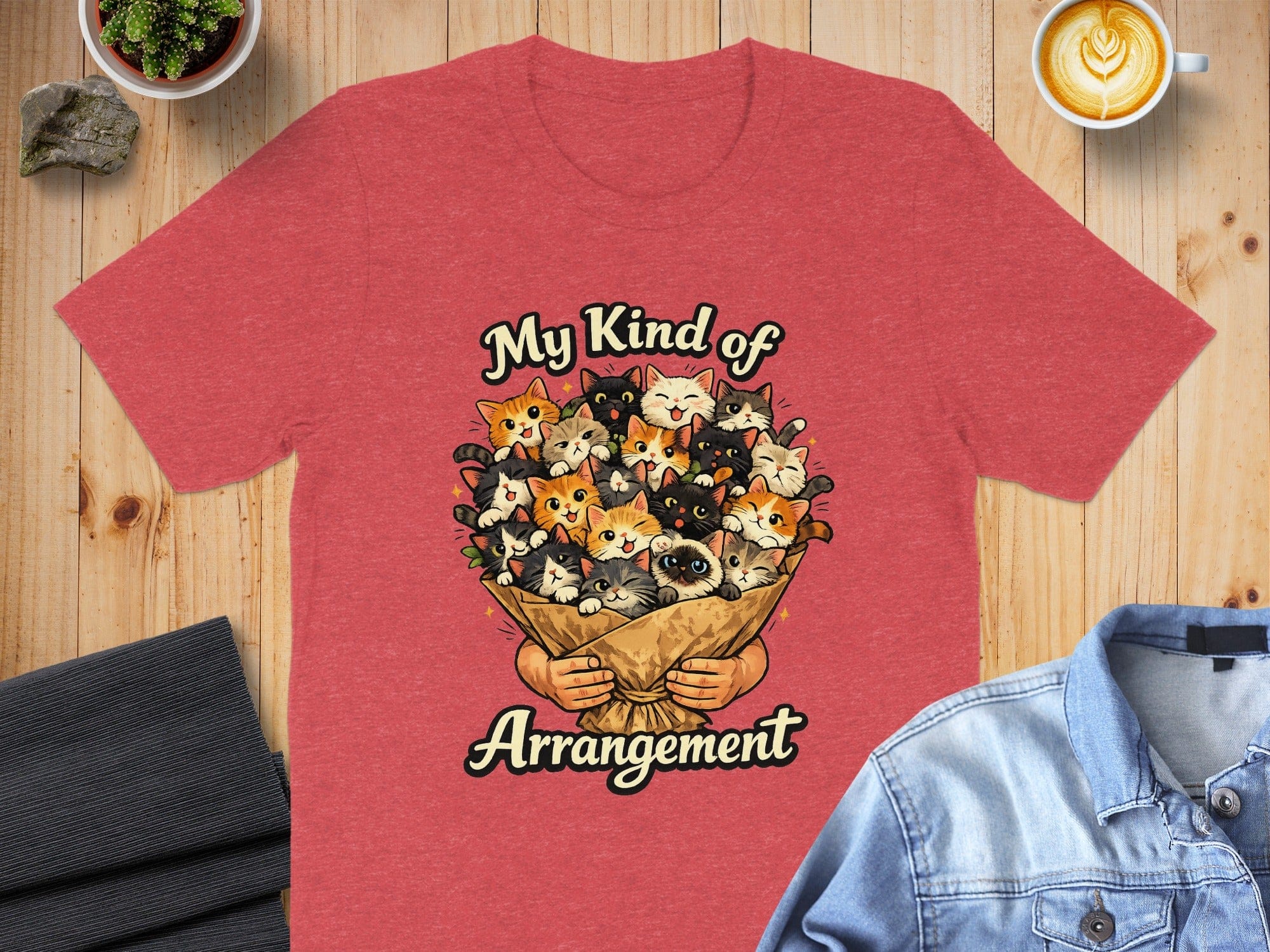 My Kind of Arrangement Cat Graphic T-Shirt