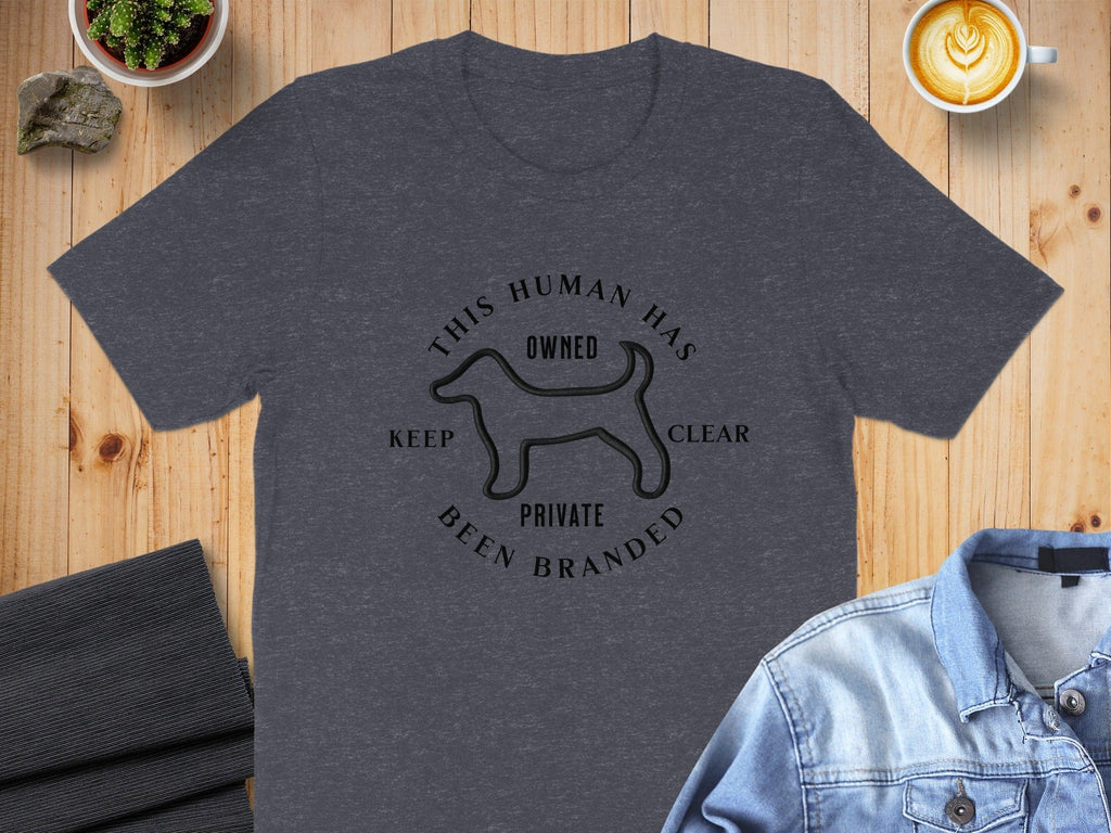 This Human Has Been Branded Graphic T-Shirt