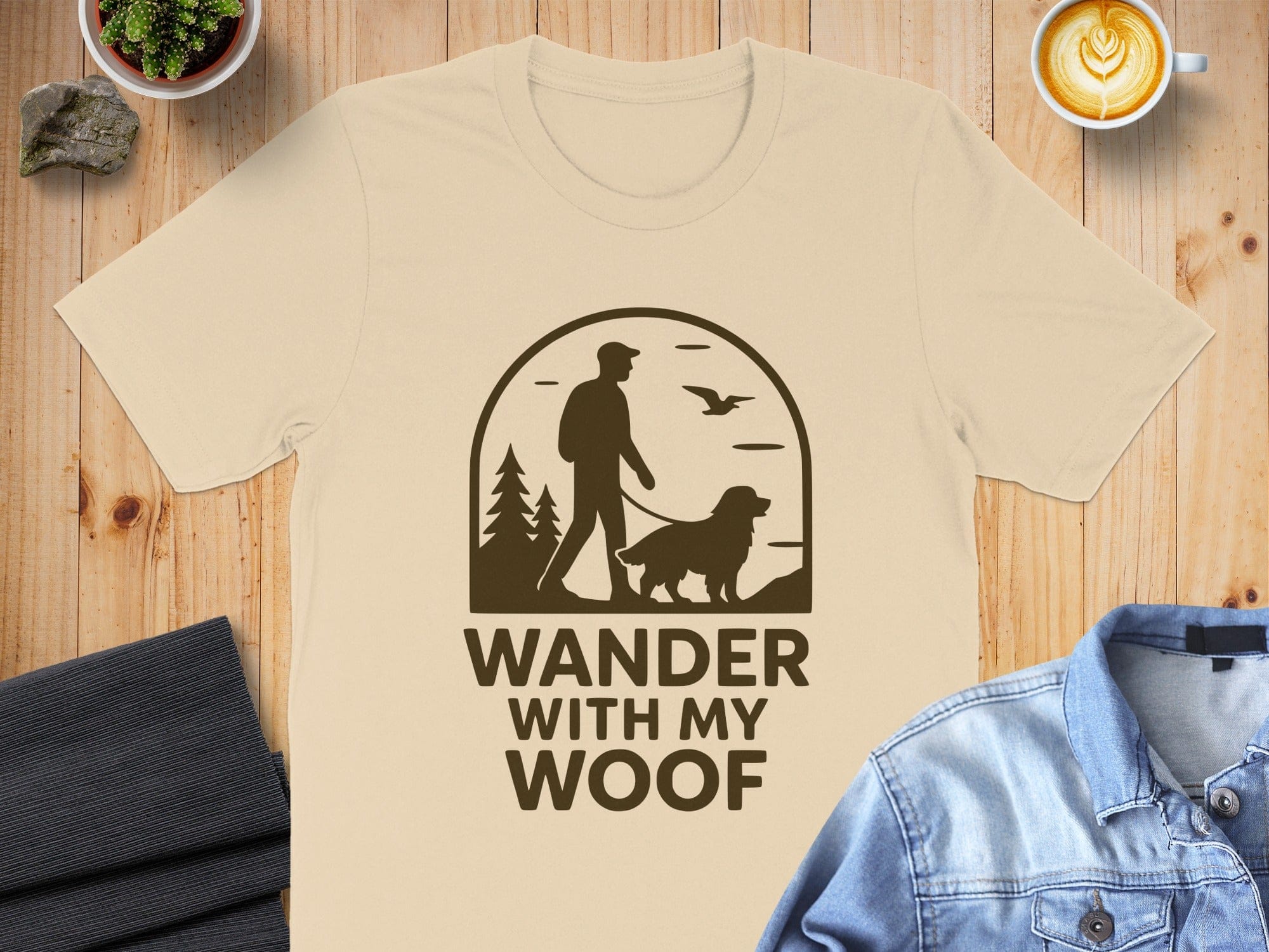 Wander With My Woof Graphic T-Shirt product