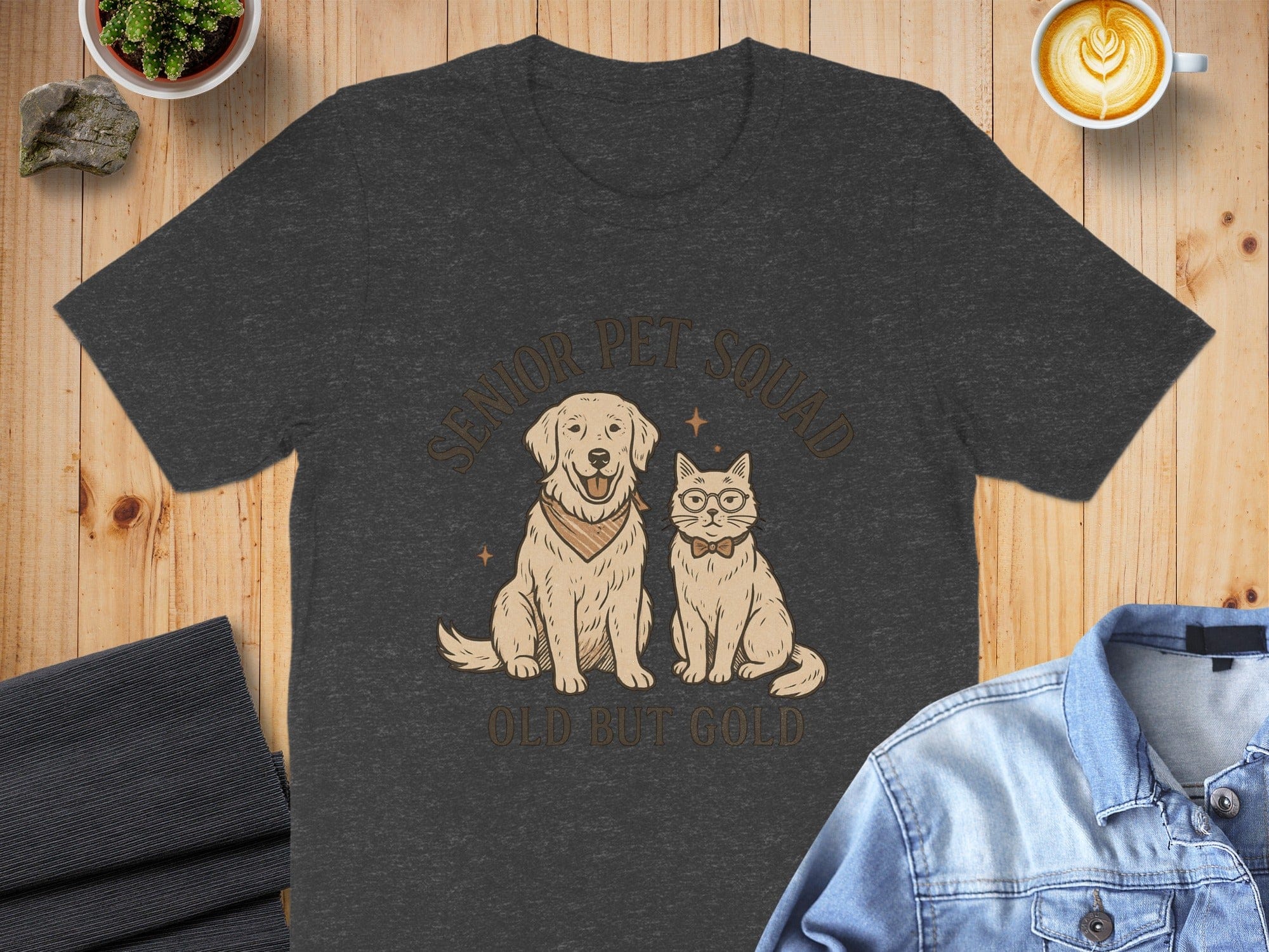 Senior Pet Squad Old But Gold Shirt