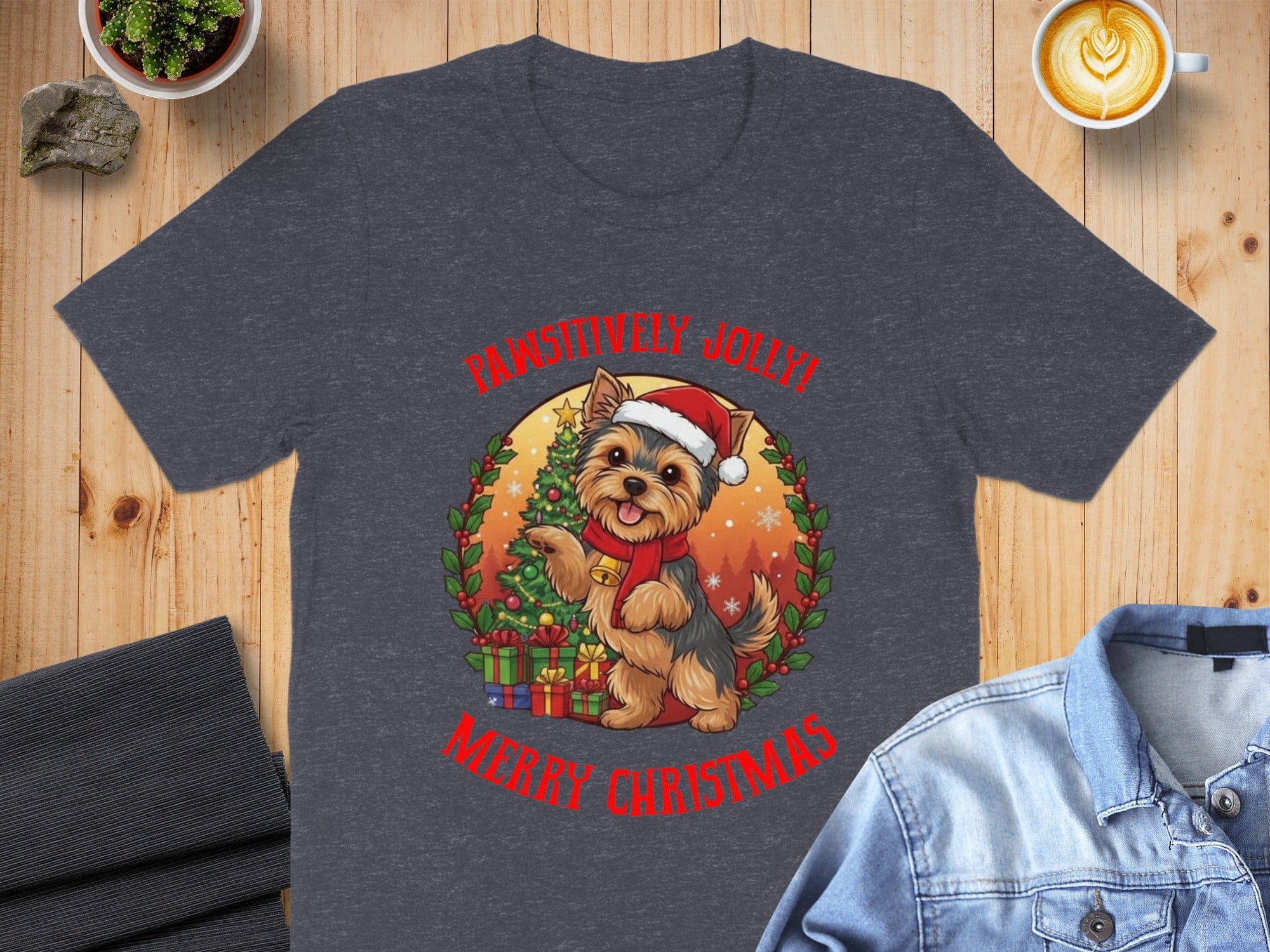 Pawsitively Jolly Merry Christmas T-shirt product