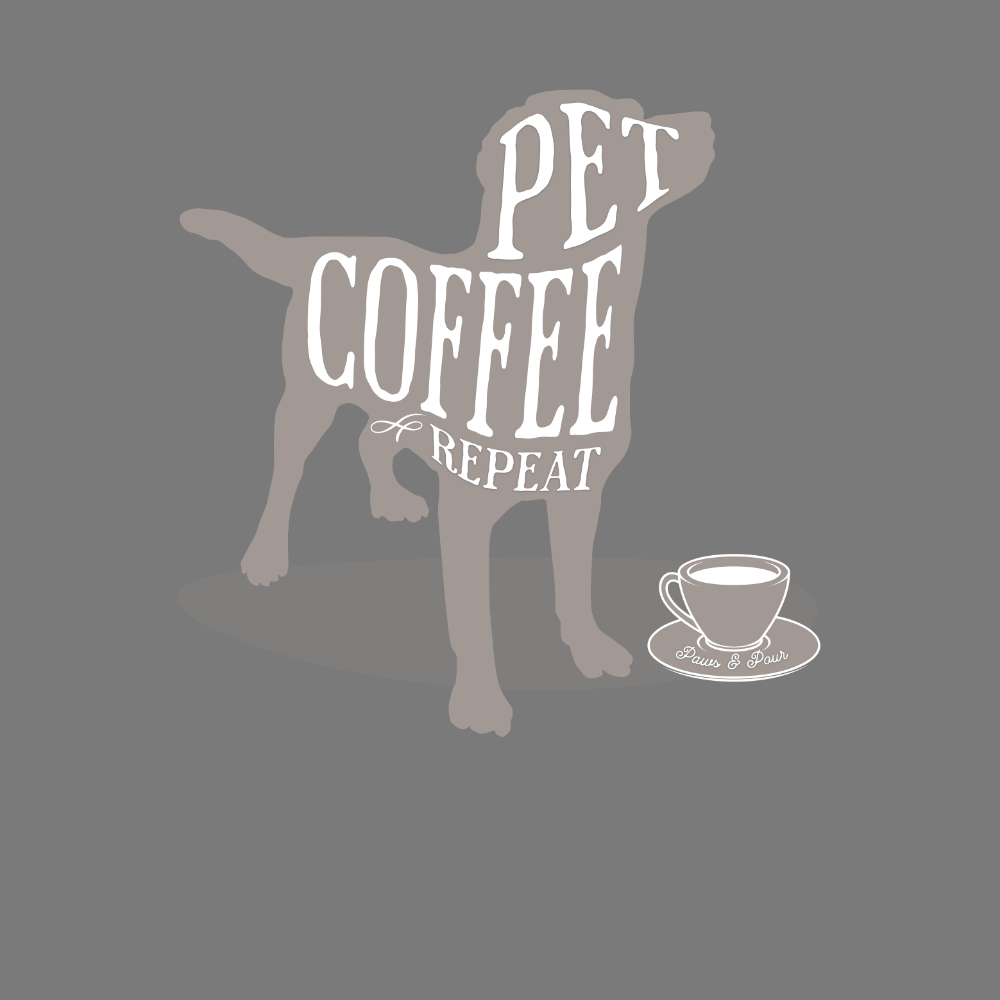 Pet Coffee Repeat Paws & Pour Design product