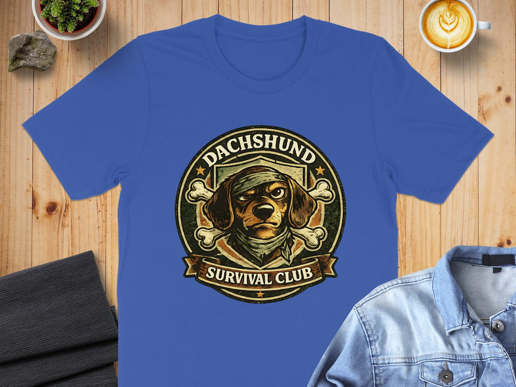 Dachshund Survival Club Graphic T-Shirt