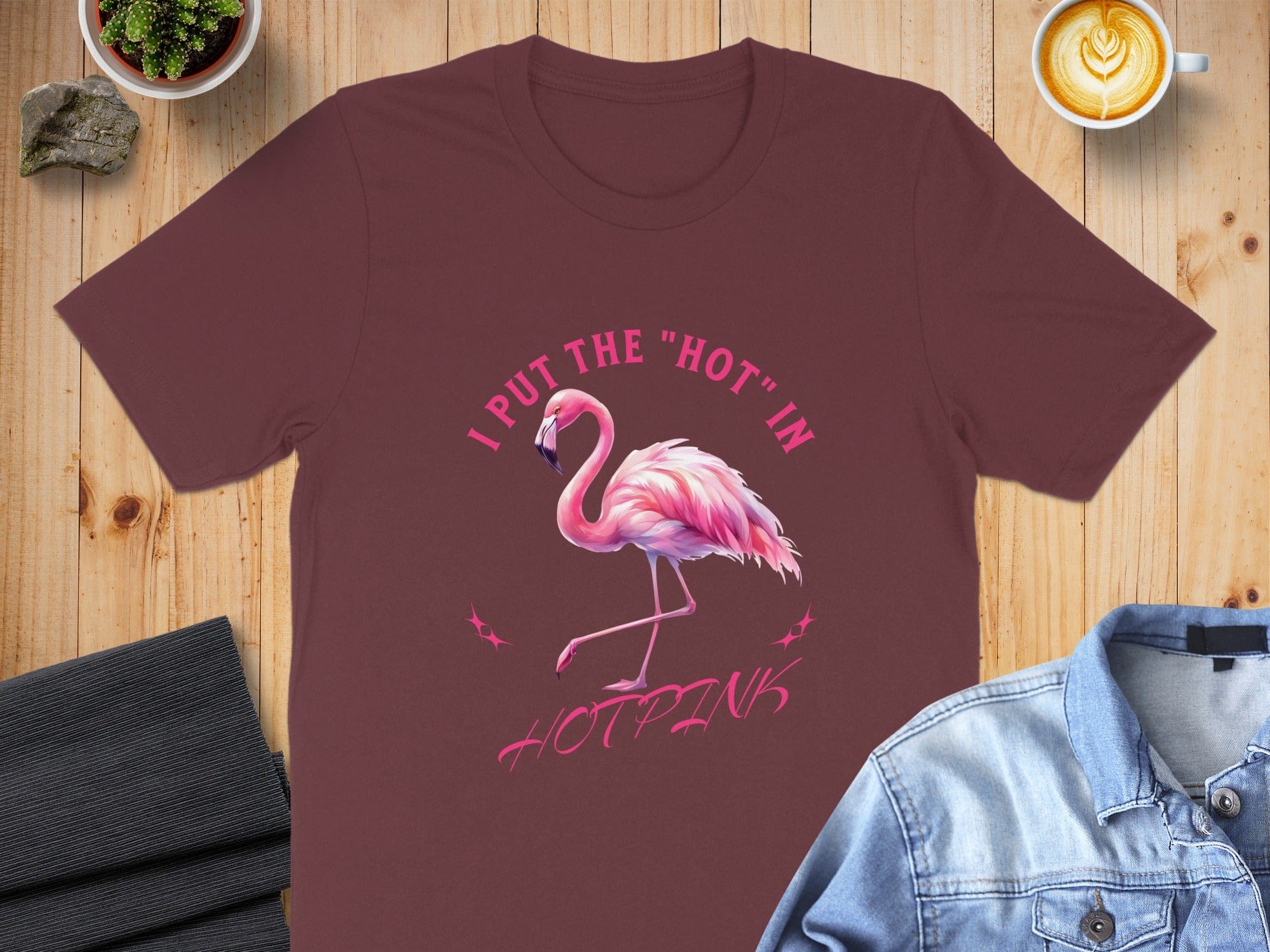 I Put the Hot in Hotpink Graphic T-shirt