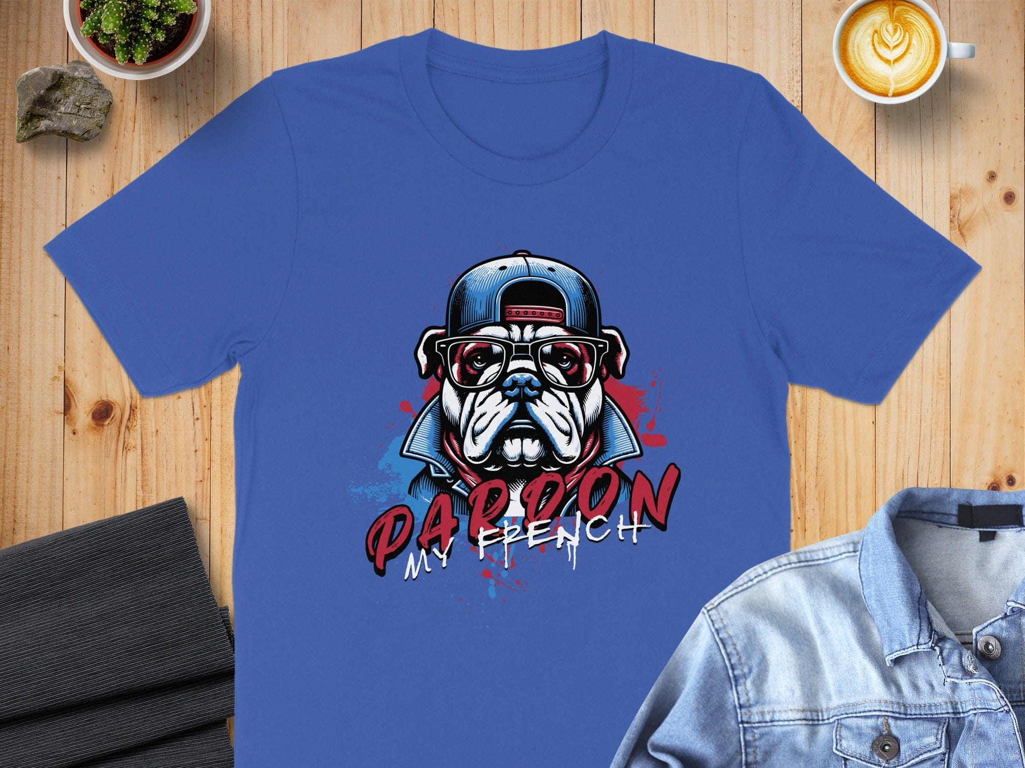 Pardon My French Bulldog Graphic T-Shirt