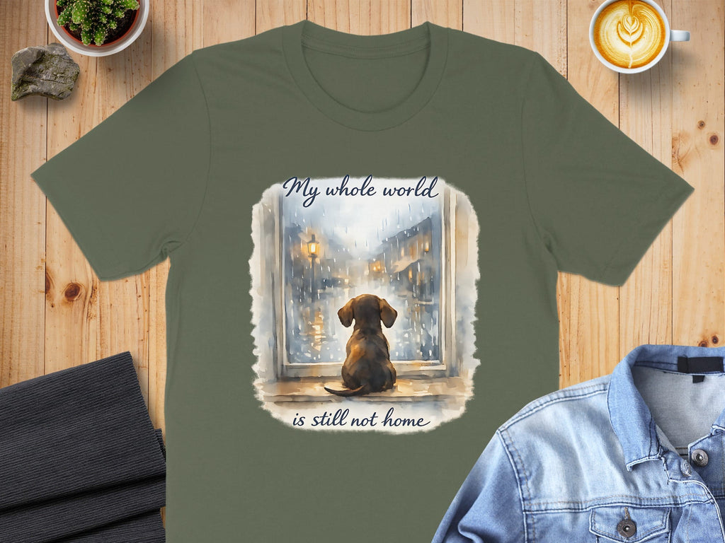 My Whole World is Still Not Home Artistic Shirt