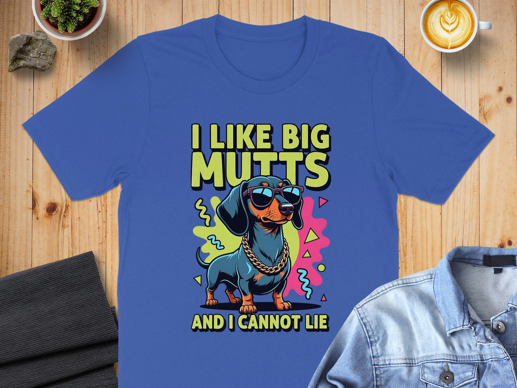 I Like Big Mutts And I Cannot Lie graphic tee