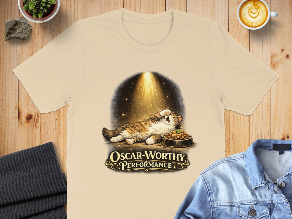 Oscar-Worthy Performance Cat Lover T-Shirt