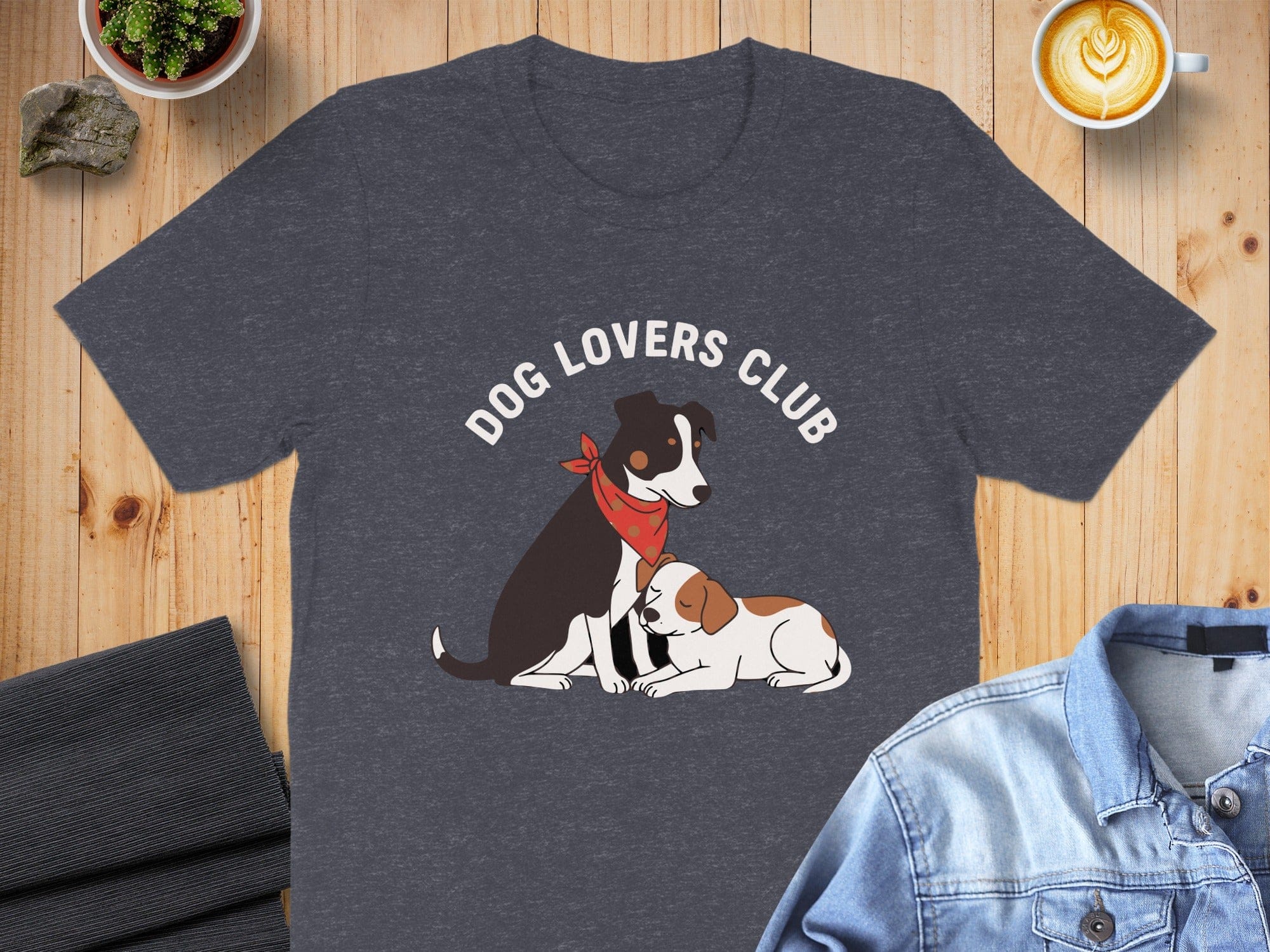 Dog Lovers Club Graphic Tee for Pet Enthusiasts