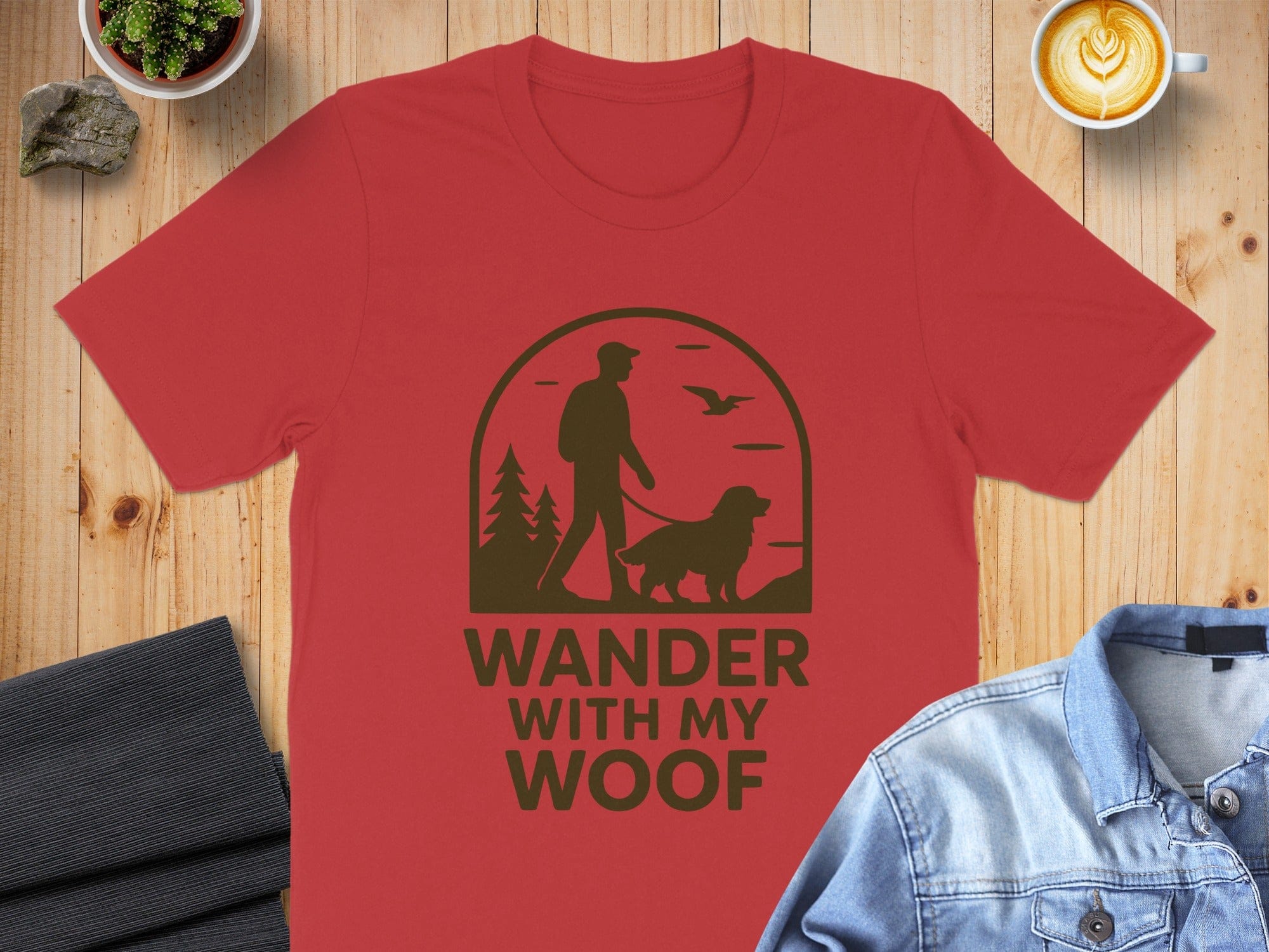 Wander With My Woof graphic tee product