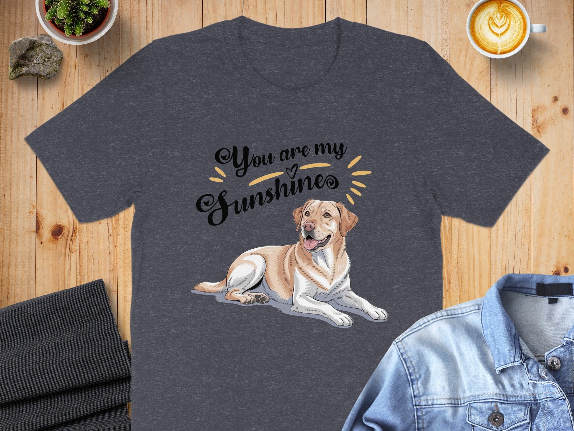 You Are My Sunshine Casual Dog Graphic T-Shirt