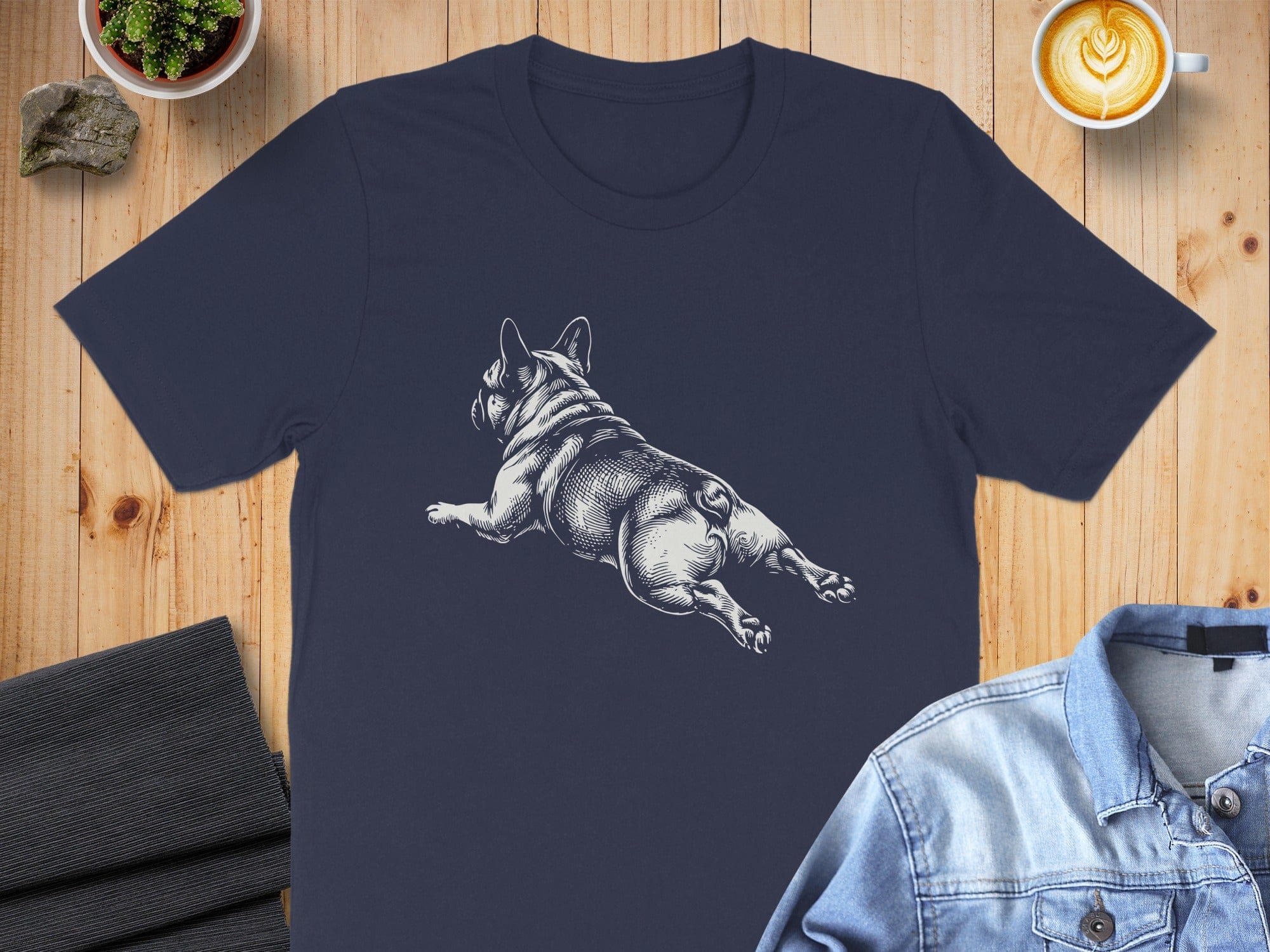 French Bulldog Graphic Casual Tee Shirt Product