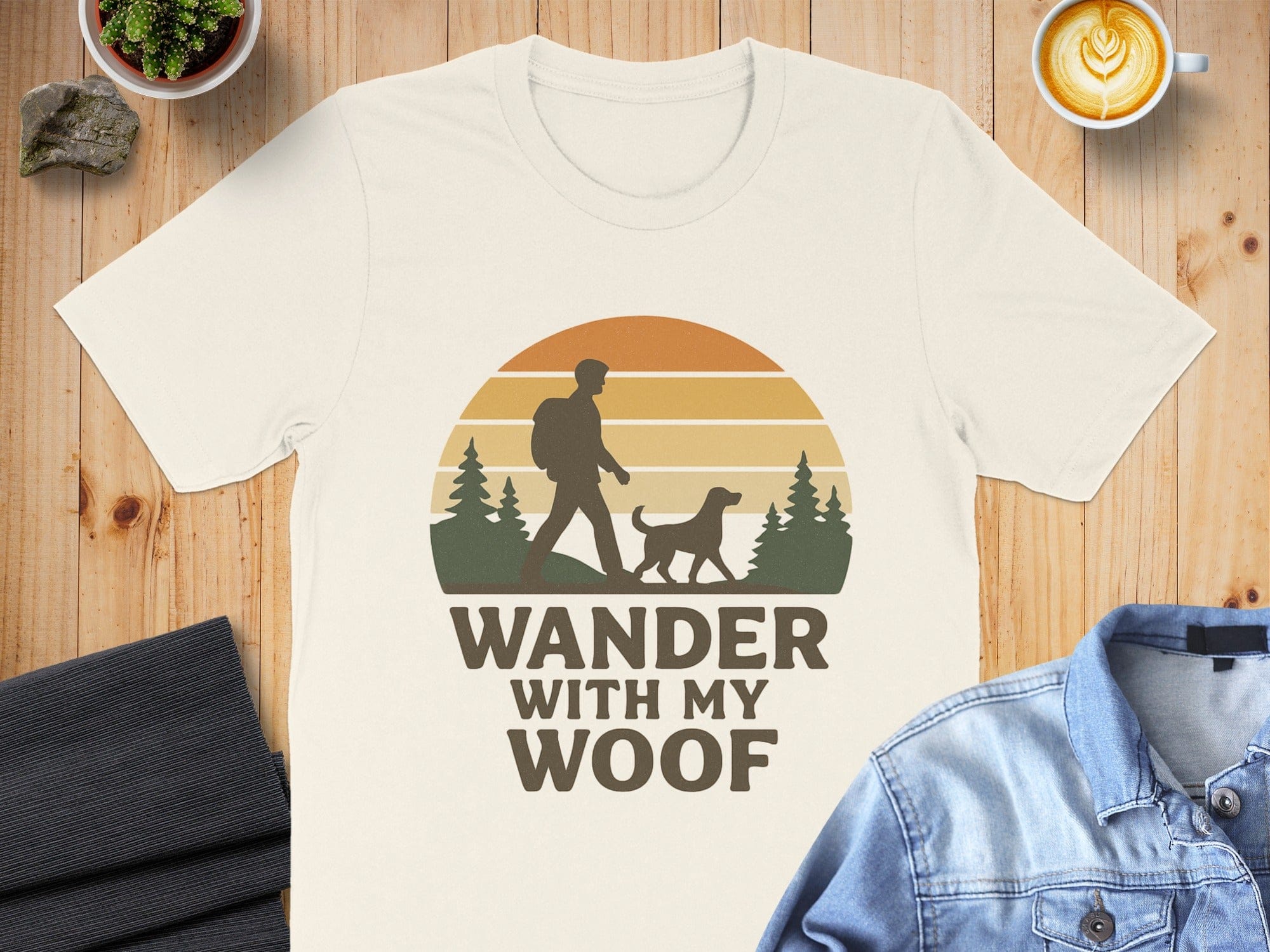 Wander With My Woof Graphic T-shirt Product