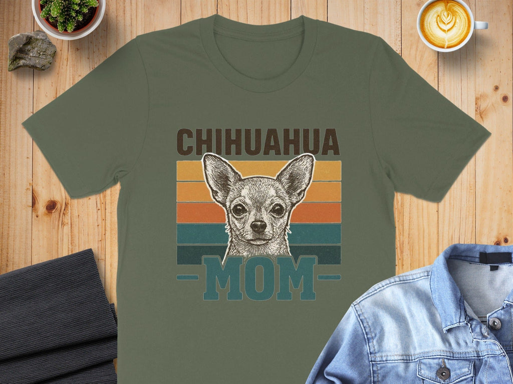 Chihuahua Mom Vintage Style Graphic Tee