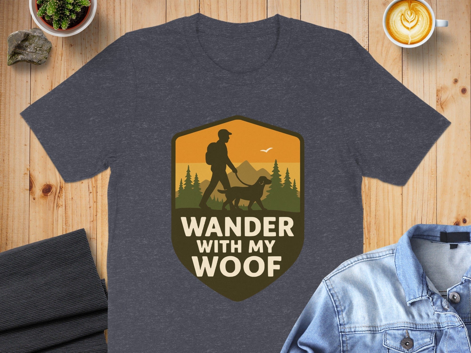 Wander with My Woof Graphic T-Shirt Product