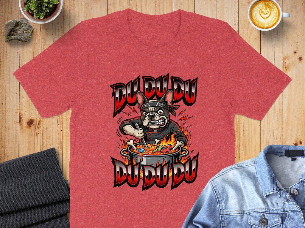 Du Du Du funny Bulldog graphic T-shirt