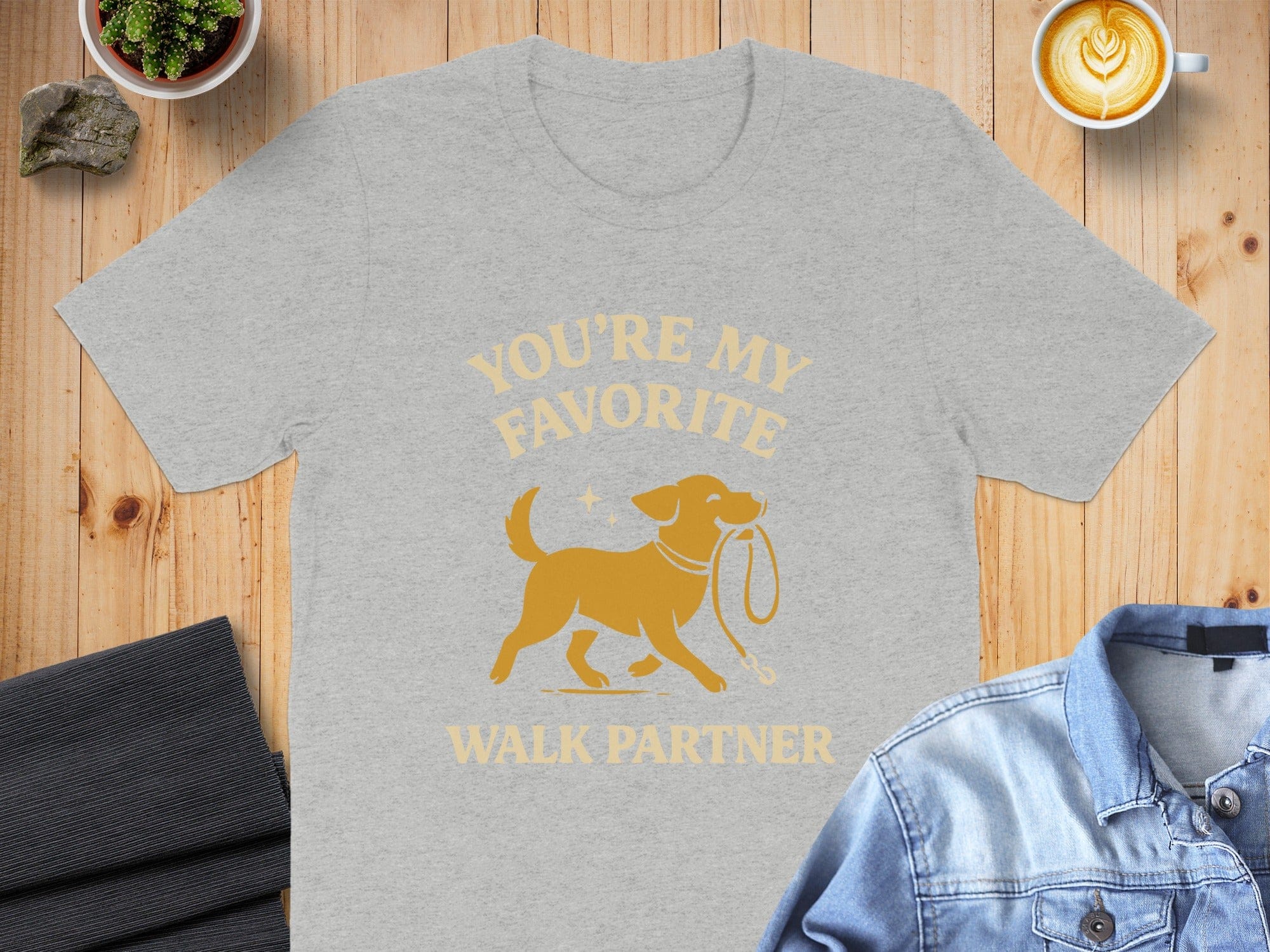 You're My Favorite Walk Partner Dog T-Shirt