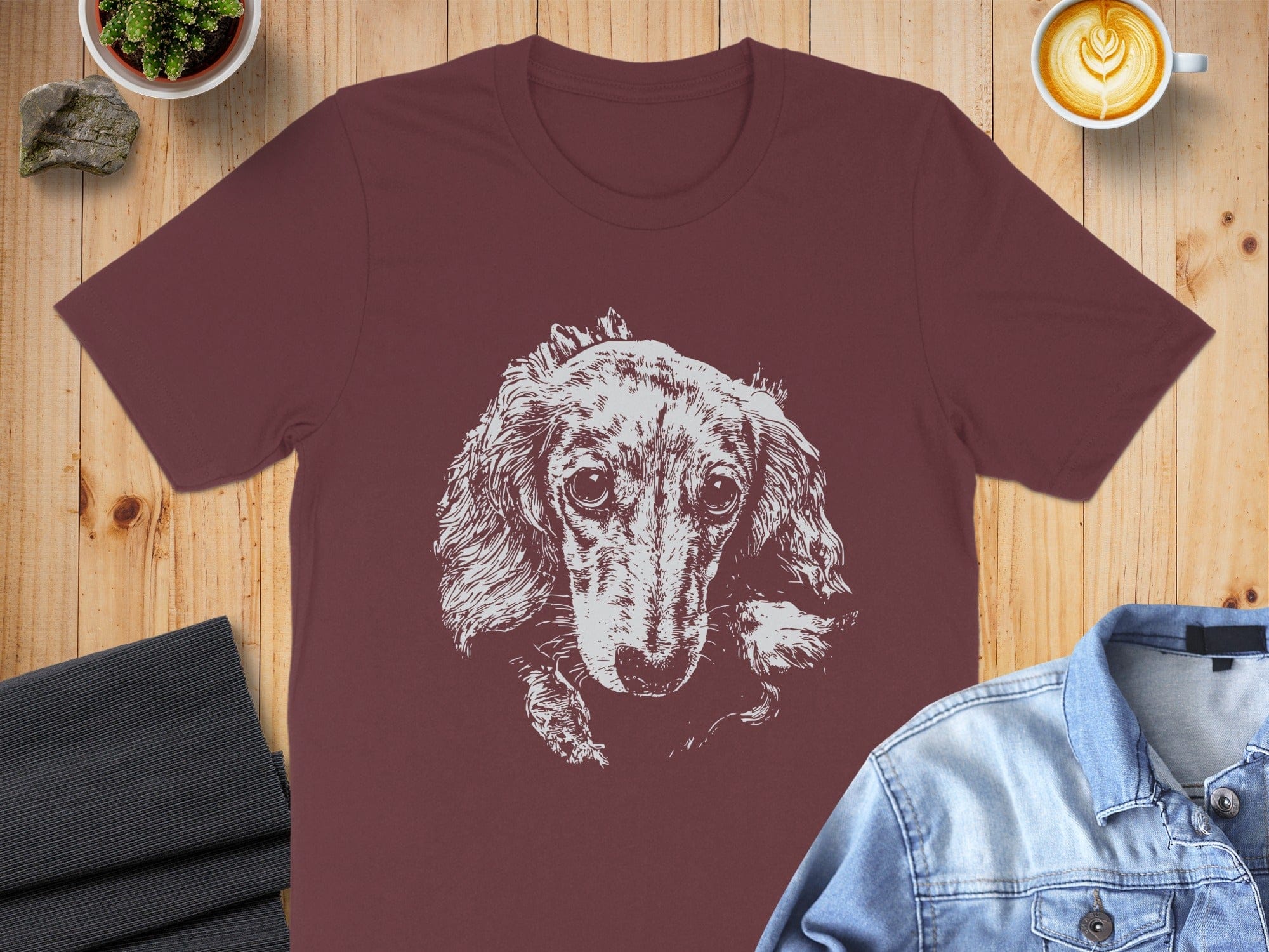 Cute Dachshund Graphic Tee for Pet Lovers Shirt