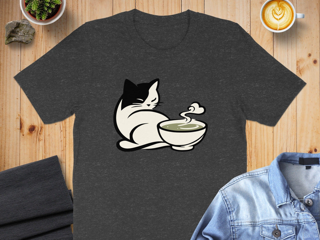 Cat With Matcha T-Shirt