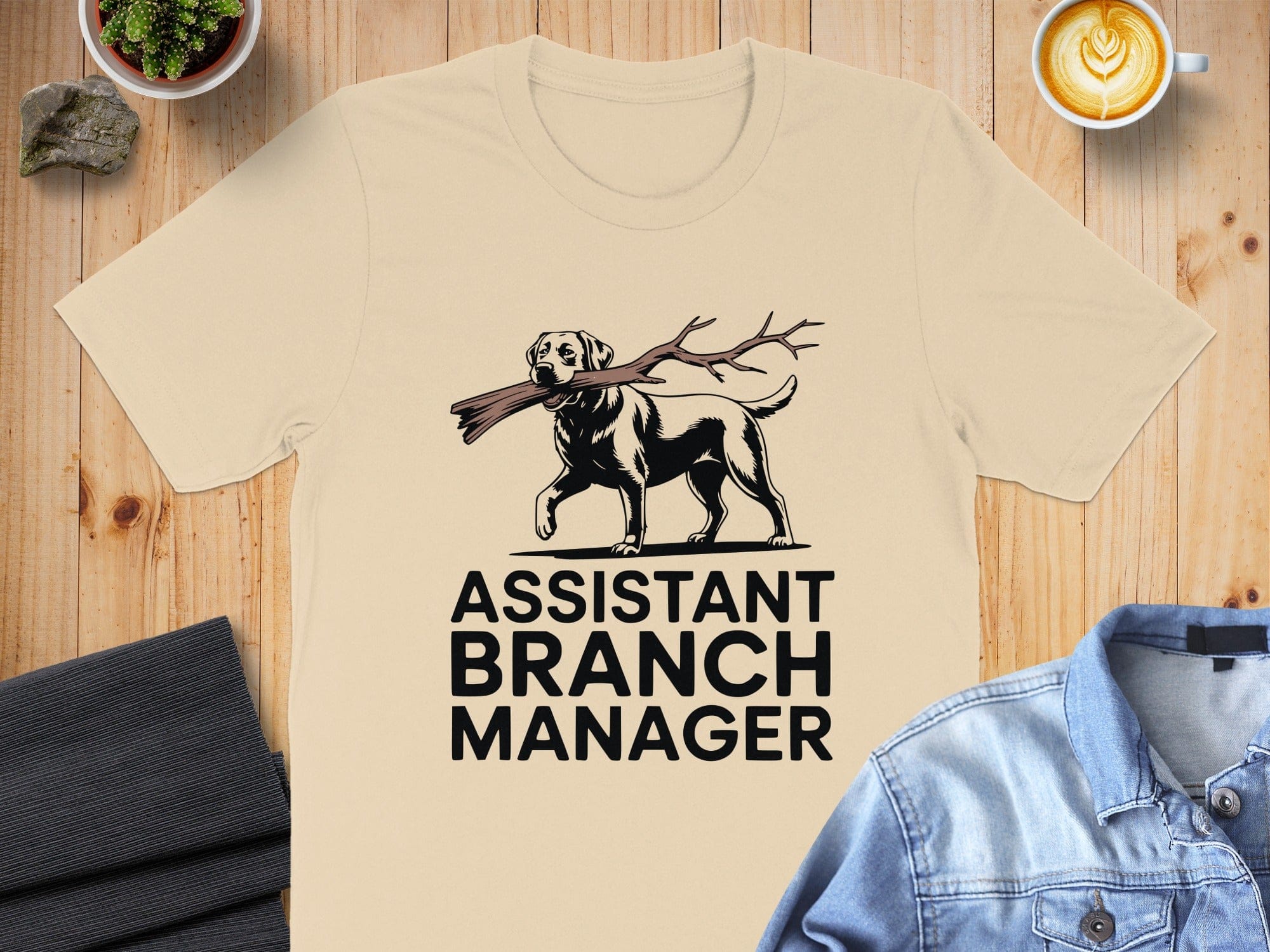 Assistant Branch Manager Dog Graphic Tee