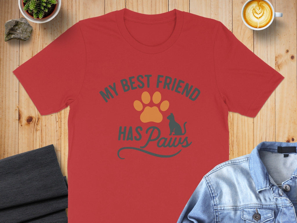 My Best Friend Has Paws Graphic T-shirt