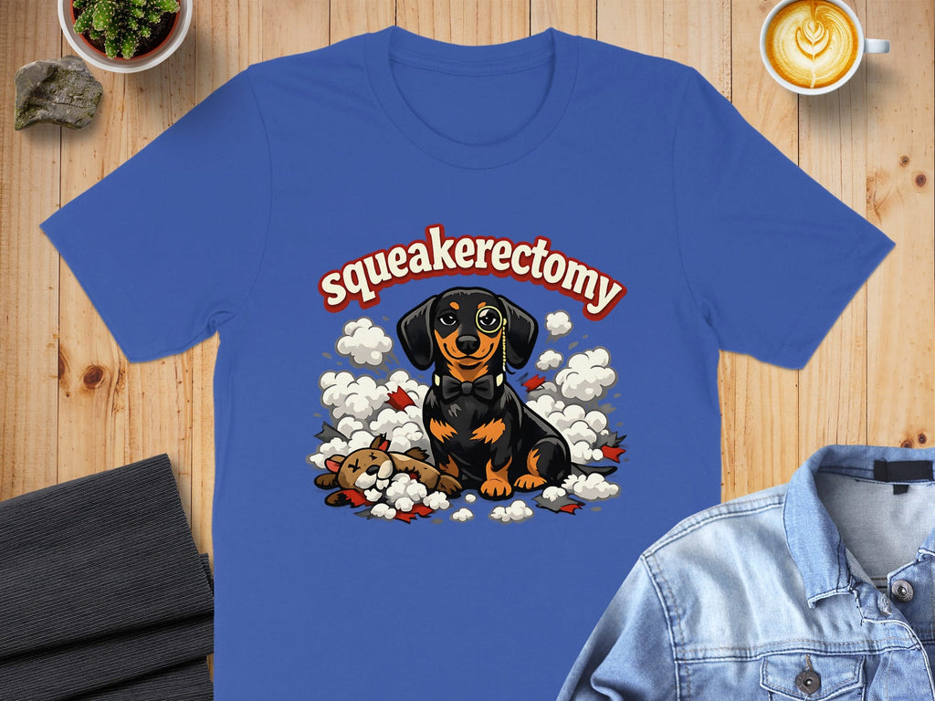 Squeakerectomy Cute Dachshund Puppy Graphic T-Shirt