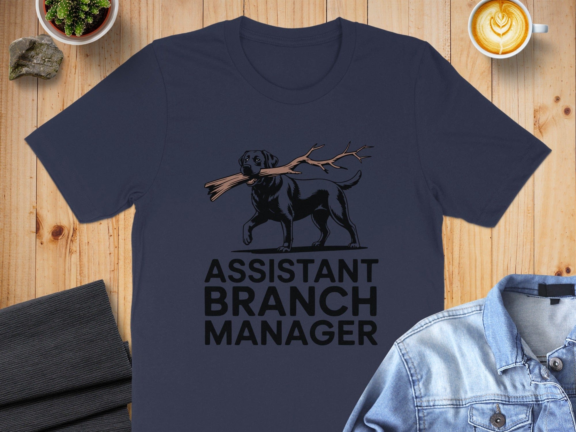 Funny Assistant Branch Manager Graphic Tee