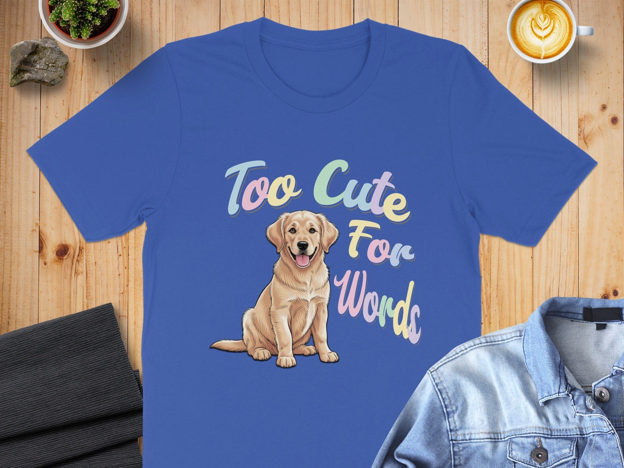Too Cute For Words Dog Graphic T-shirt