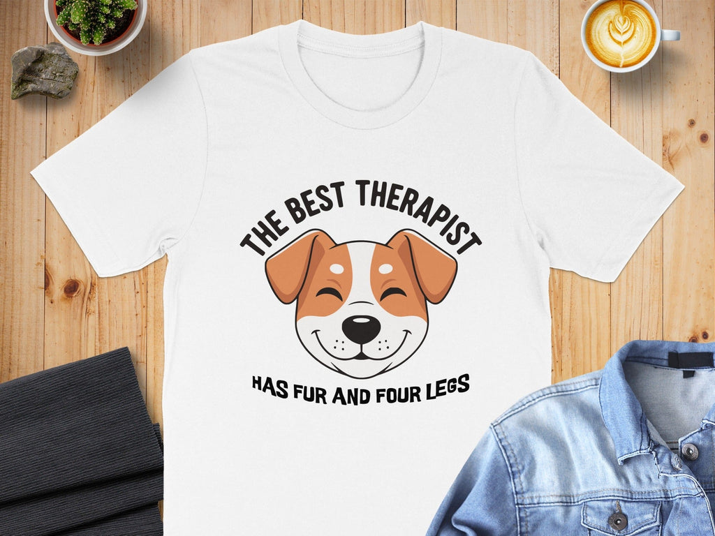 The Best Therapist Has Fur And Four Legs T-shirt