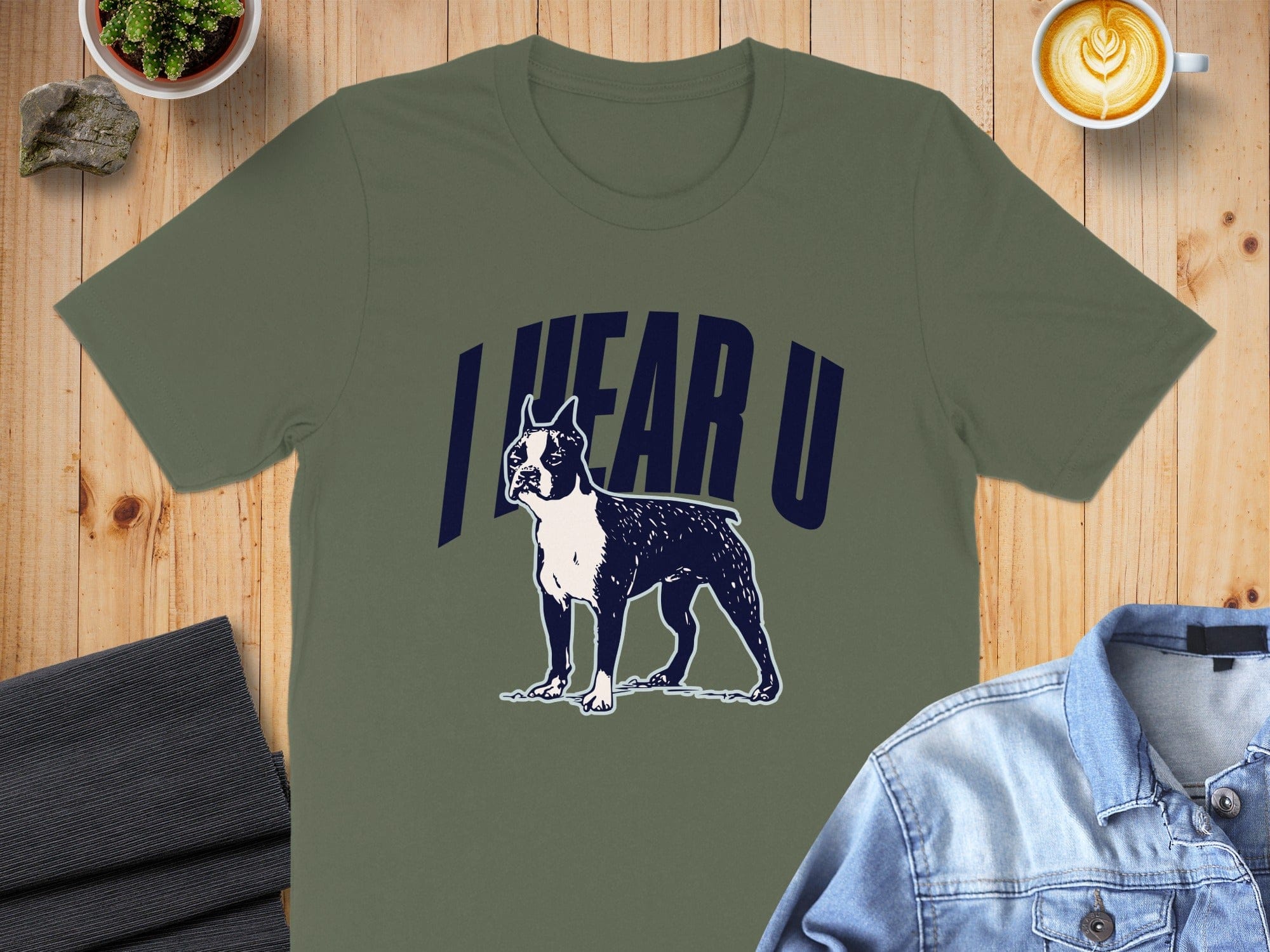 I Hear You Graphic T-Shirt for Dog Lovers