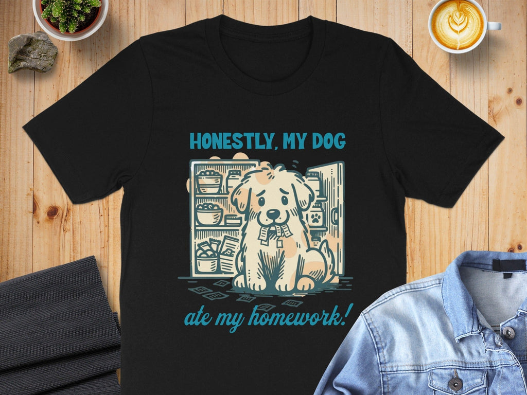 Honestly My Dog Ate My Homework T-shirt