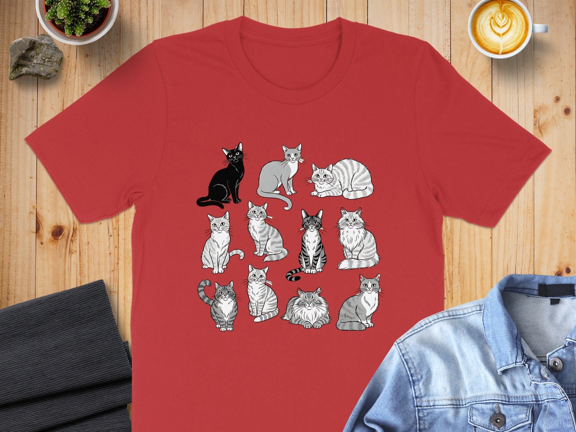 Cute Cats Illustration Design Perfect for Cat Lovers
