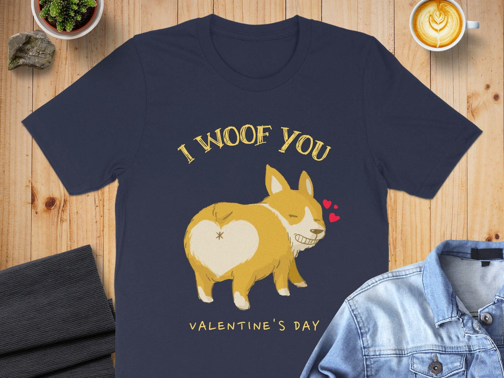 I Woof You Valentine's Day Shirt Perfect Gift