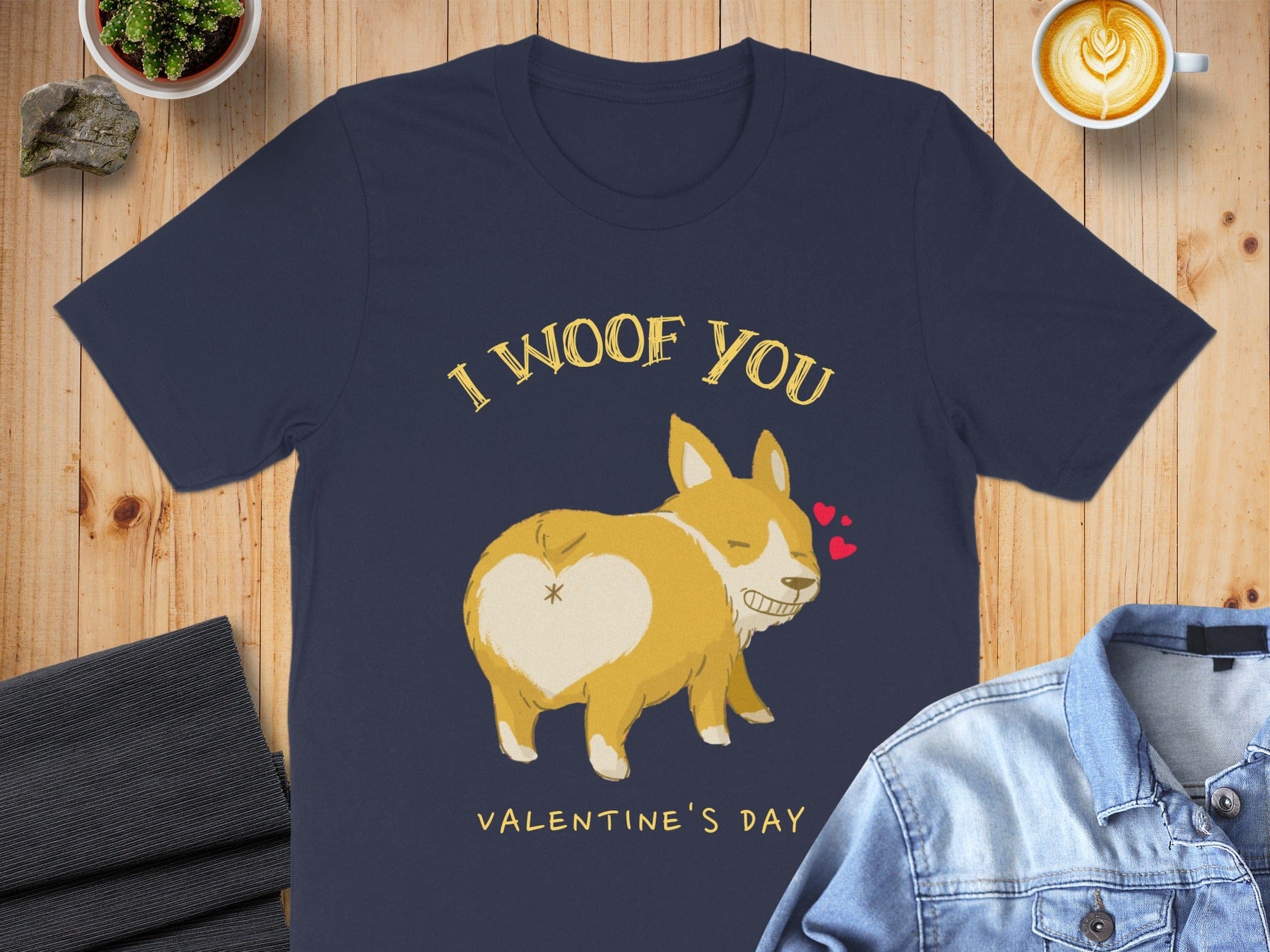 I Woof You Valentine's Day Shirt Perfect Gift