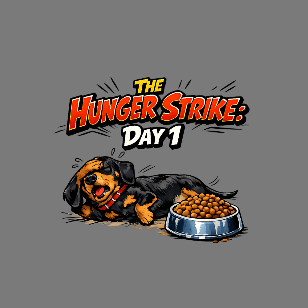 The Hunger Strike Day 1 Funny Dachshund product