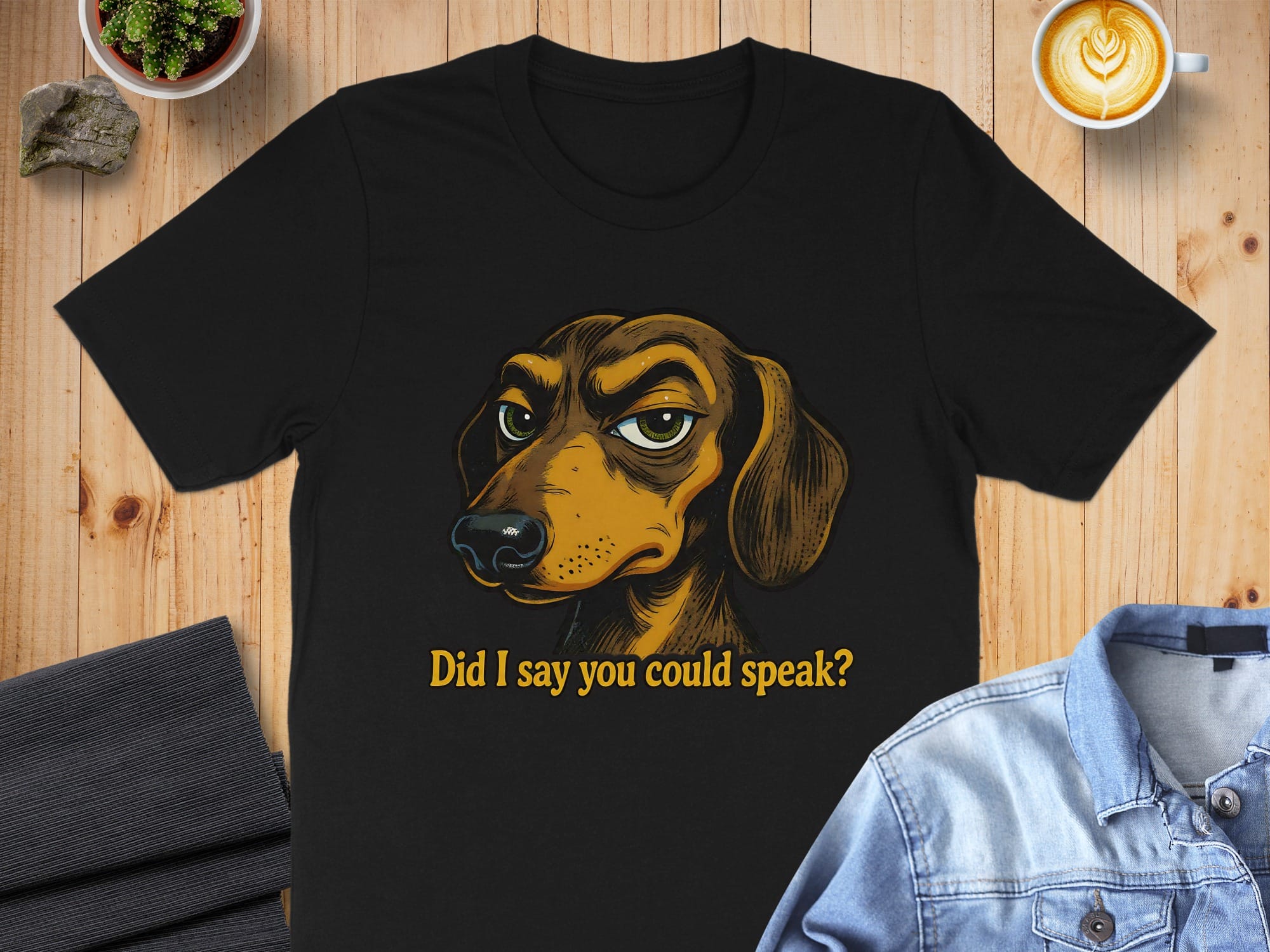 Did I Say You Could Speak Funny Dog T-Shirt