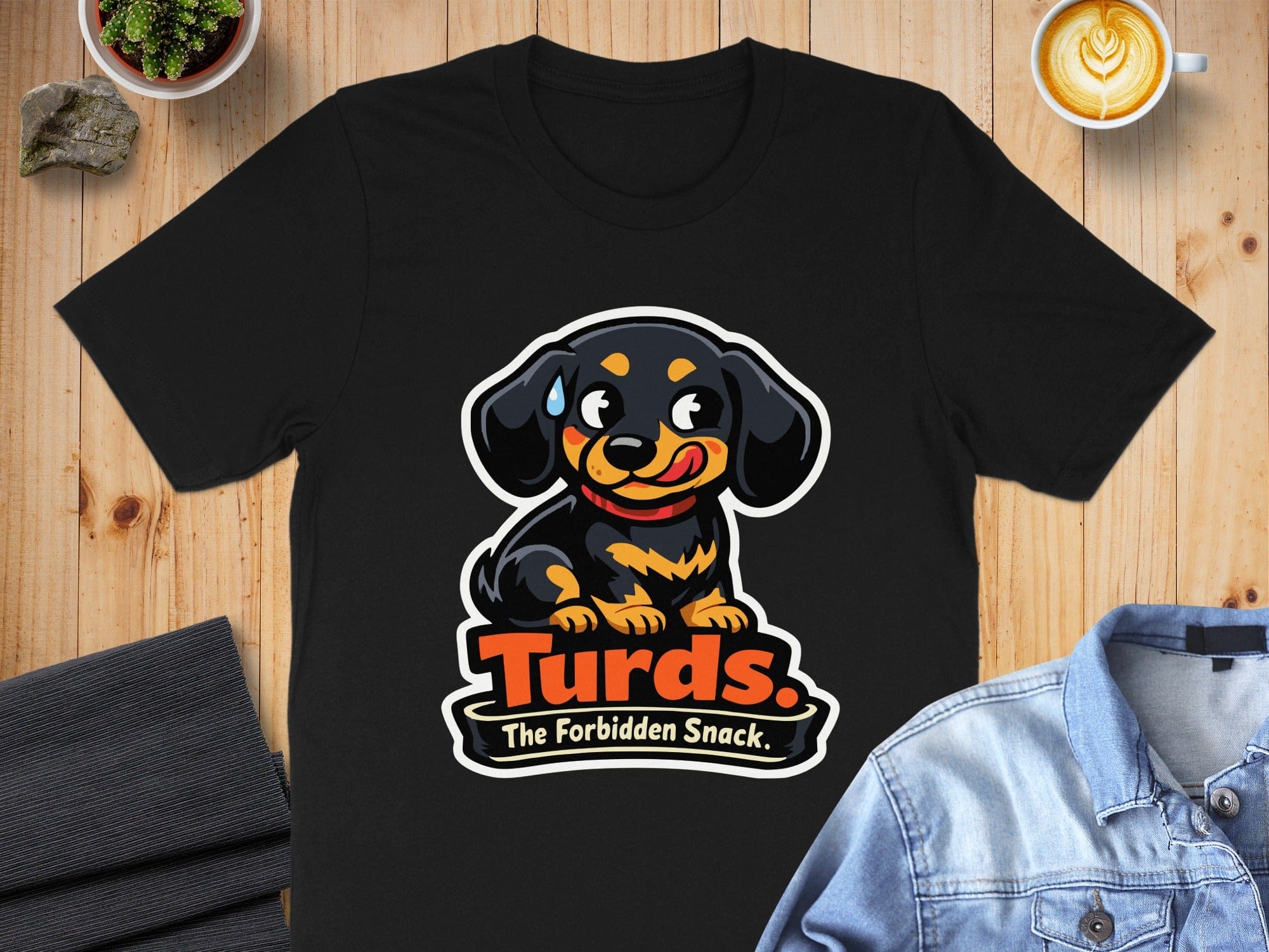 Turds The Forbidden Snack Funny Dog Shirt