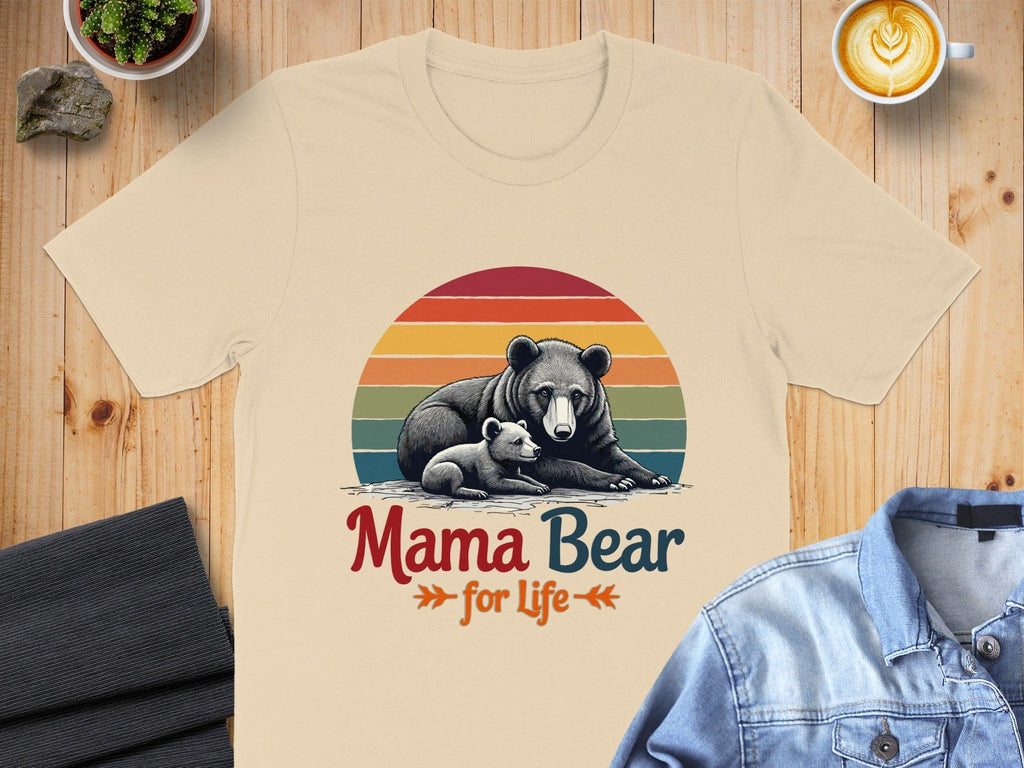 Mama Bear for Life Graphic T-Shirt