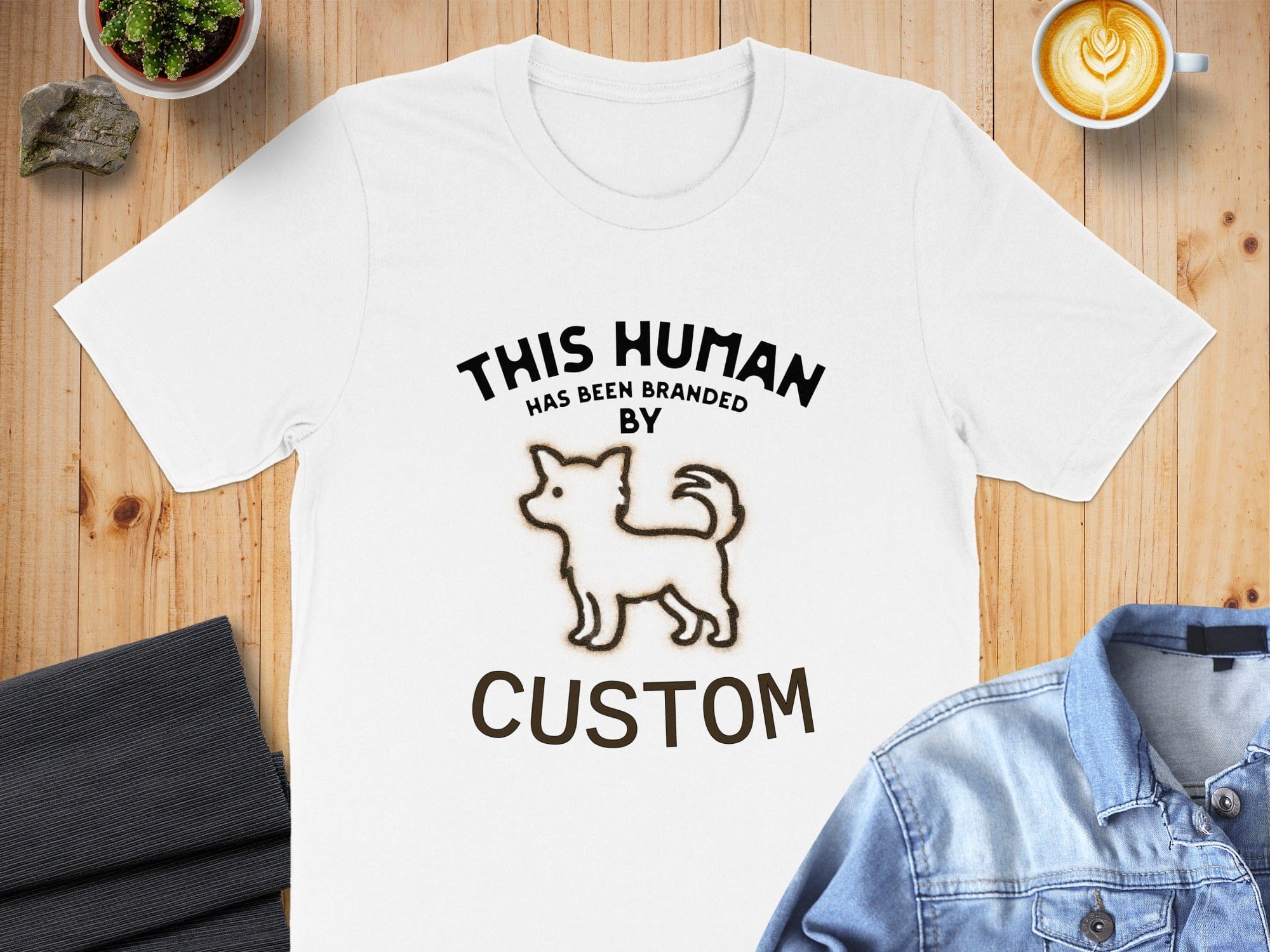 This Human Has Been Branded By Custom T-shirt