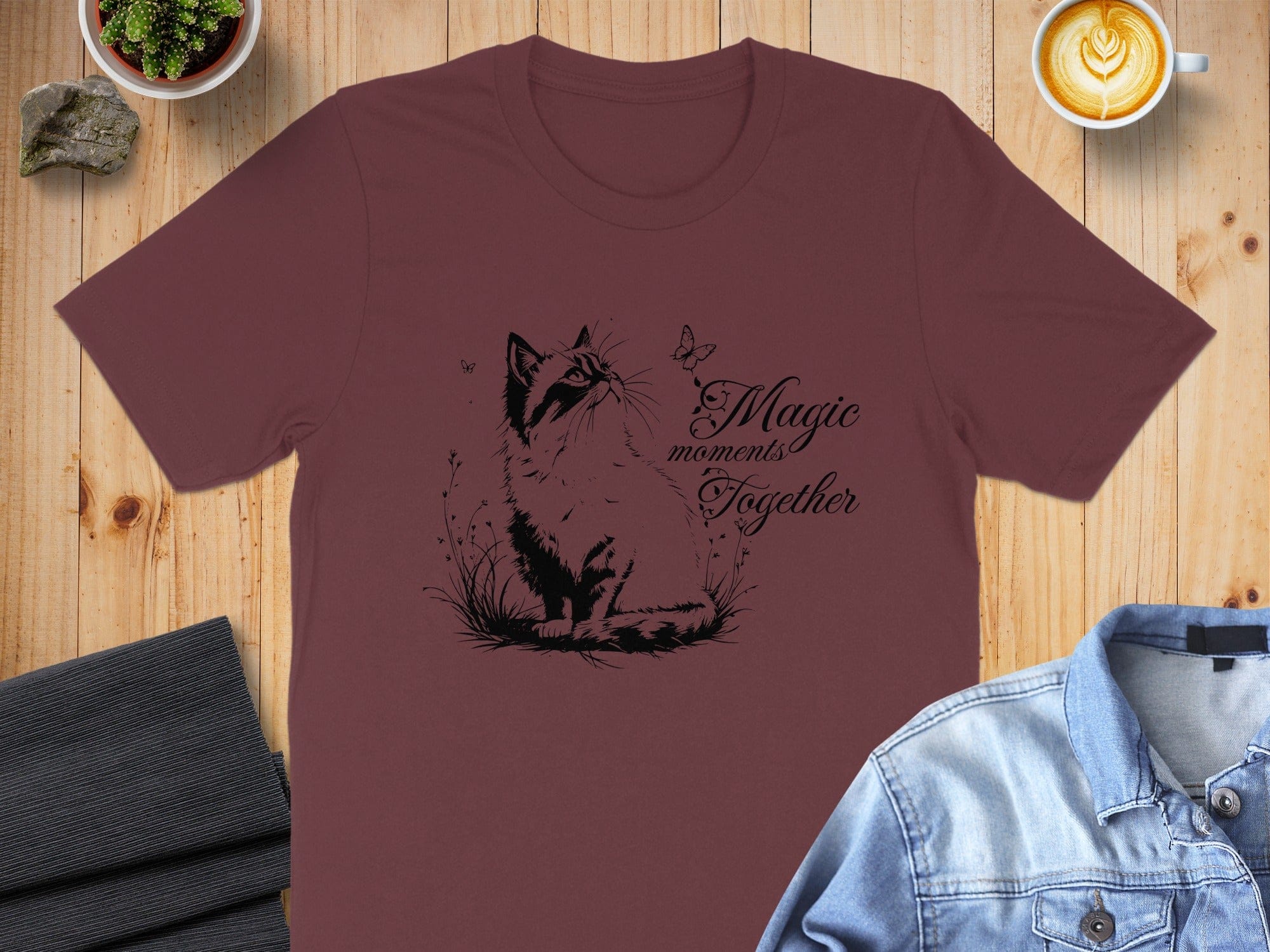 Magic Moments Together Cat Graphic Tee